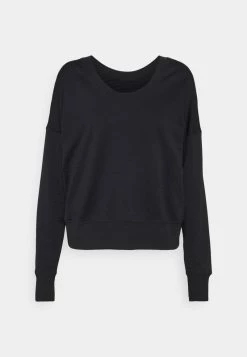 Nike Performance Damen ELEMENT CREW - Sweatshirt - Black/silver -Angebote Nike Store e716d02932b64945a12de6f304d5408d