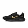 Nike Performance Herren RUN SWIFT 2 - Laufschuh Neutral - Black Dark Smoke Grey Metallic Gold