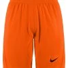 Nike Performance DRY PARK III - Kurze Sporthose - Safety Orange / Black | Herren