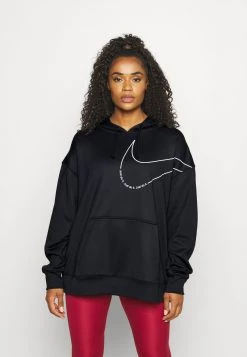 Nike Performance Damen THERMA-FIT - Kapuzenpullover - Black/white