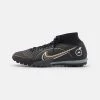 Nike Performance MERCURIAL 8 ACADEMY TF - Fußballschuh Multinocken - Black/metallic Gold/metallic Silver | Herren