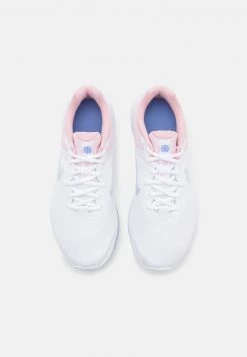 Nike Performance REVOLUTION 6 - Laufschuh Neutral - White/hydrogen Blue/pink Glaze/polar | Damen -Angebote Nike Store e7c1c4801dc2429fb773da6e231510f1
