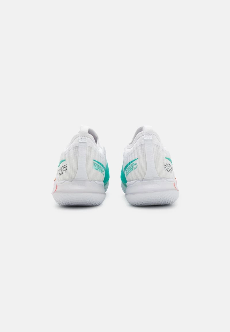 Nike Performance REACT VAPOR NXT - Multicourt Tennisschuh - White/washed Teal/habanero Red | Damen 3 Nike Performance REACT VAPOR NXT - Multicourt Tennisschuh - White/washed Teal/habanero Red | Damen – Bild 3