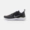 Nike Performance Damen FLEX EXPERIENCE RN 10 - Laufschuh Wettkampf - Black/white/dark Smoke Grey/iron Grey