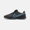 Nike Performance REACT TIEMPO LEGEND 9 PRO TF - Fußballschuh Multinocken - Black/iron Grey | Herren