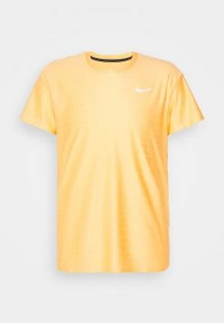 Nike Performance Herren T-Shirt Print - Peach Cream/white