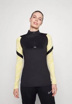 Nike Performance Damen STRIKE21 - Langarmshirt - Black/saturn Gold/black/white