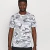 Nike Performance Herren TEE CAMO - T-Shirt Print - Grey Fog