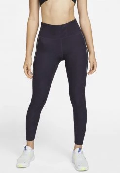 Nike Performance Damen Tights - Cave Purple/ Cave Purple/ Reflective Silv