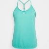Nike Performance ONE TANK - Top - Washed Teal/white | Damen