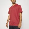 Nike Performance Herren BLADE SOLID - Sport T-shirt - Pomegranate/white