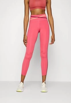 Nike Performance Damen ONE 7/8 - Tights - Archaeo Pink/black