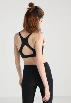 Nike Performance Damen RIVAL BRA HIGH SUPPORT - Sport-BH Mit Starker Stützkraft - Black/black/white -Angebote Nike Store ea1b7d757dd54894926254019820a02a