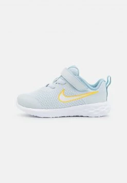 Nike Performance REVOLUTION 6 TDV UNISEX - Laufschuh Neutral - Aura/multicolor/worn Blue/university Gold