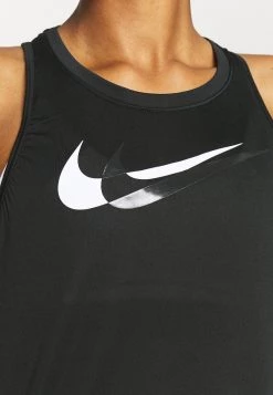 Nike Performance RUN TANK - Top - Black/white | Damen -Angebote Nike Store ebc6676b581a4c7a8c363e81653976bc
