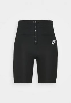 Nike Performance Damen AIR SHORT - Tights - Black/reflective Silver