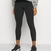 Nike Performance Damen 7/8 - Tights - Black/particle Grey