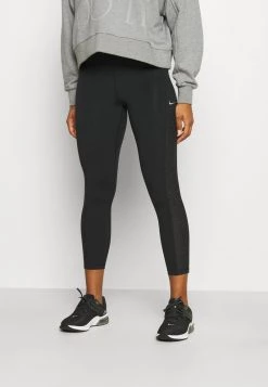 Nike Performance Damen 7/8 - Tights - Black/particle Grey