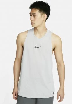 Nike Performance Herren Top - Light Smoke Grey Black