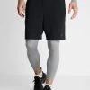 Nike Performance Herren PRO - Unterhose Lang - Smoke Grey/light Smoke Grey/black