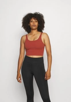 Nike Performance THE YOGA LUXE CROP TANK - Top - Redstone/dark Pony | Damen