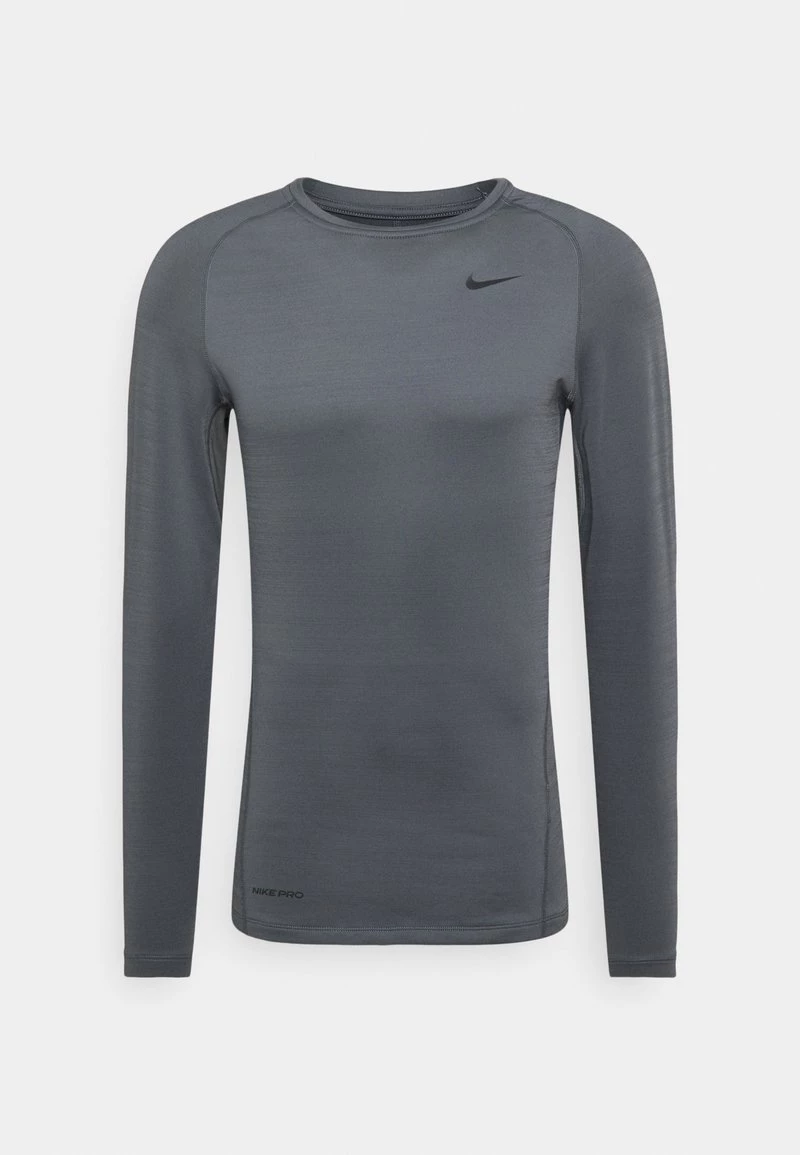 Nike Performance Herren WARM CREW - Langarmshirt - Iron Grey/black 1 Nike Performance Herren WARM CREW - Langarmshirt - Iron Grey/black