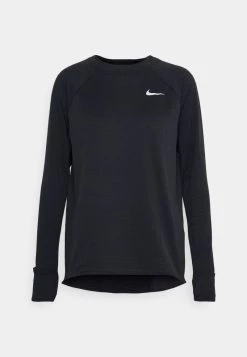 Nike Performance Damen ELEMENT CREW - Langarmshirt - Black/reflective Silver -Angebote Nike Store eccc890f3539489ba8e0e4af98e9d439