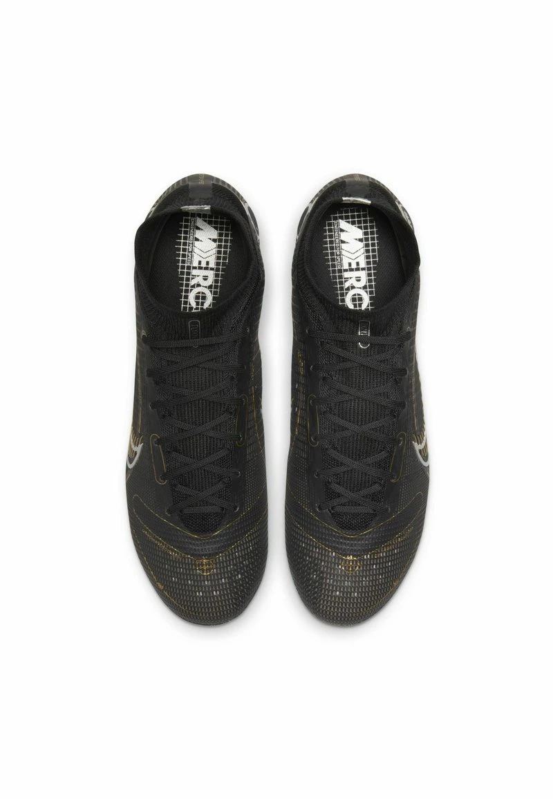 Nike Performance Unisex MERCURIAL 8 ELITE FG - Fußballschuh Nocken - Black Metallic/silver Cave Stone/metallic Gold 3 Nike Performance Unisex MERCURIAL 8 ELITE FG - Fußballschuh Nocken - Black Metallic/silver Cave Stone/metallic Gold – Bild 3