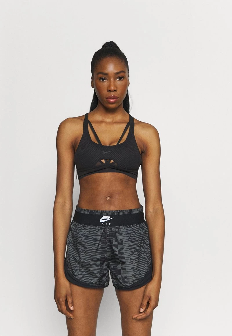 Nike Performance Damen INDY BRA - Sport-BH Mit Leichter Stützkraft - Black/dark Smoke Grey 1 Nike Performance Damen INDY BRA - Sport-BH Mit Leichter Stützkraft - Black/dark Smoke Grey