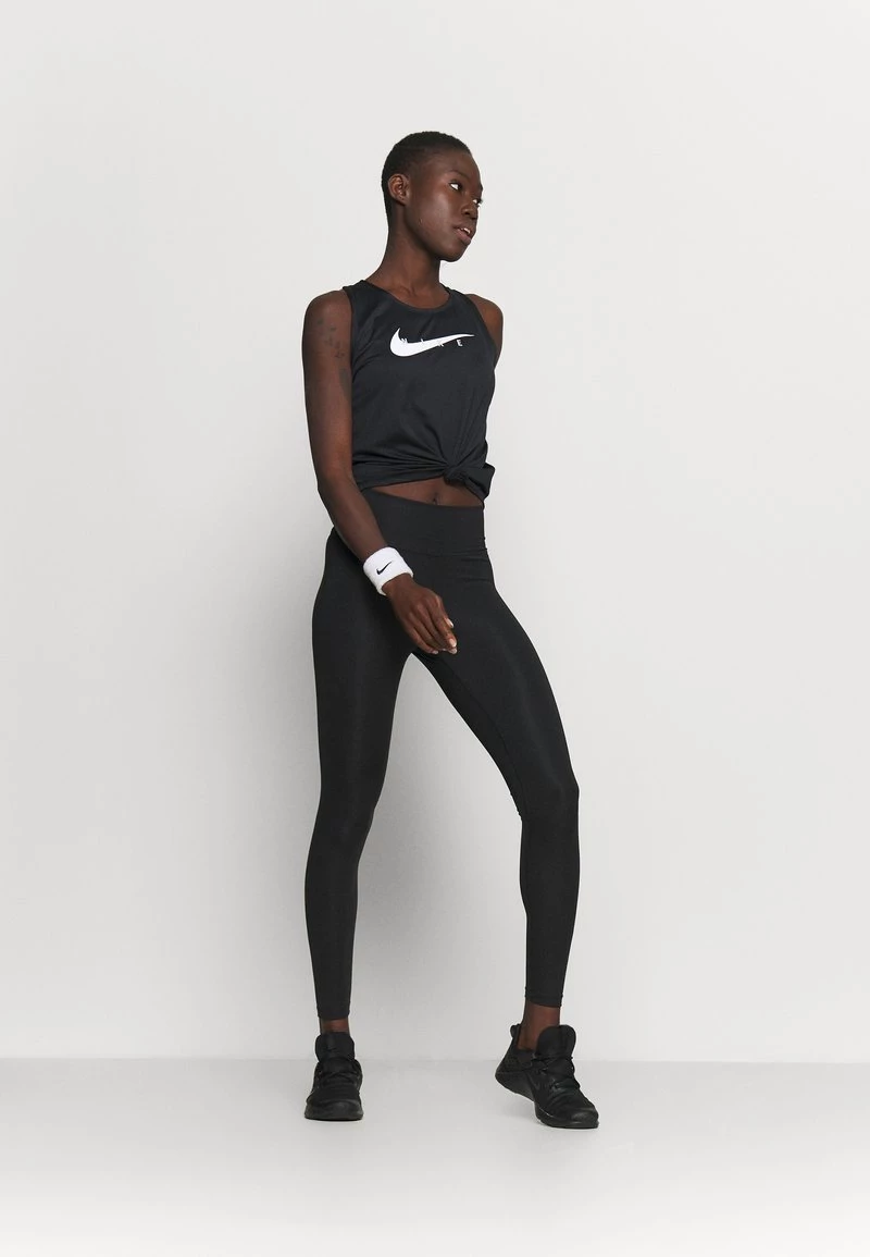 Nike Performance Damen RUN TANK - Top - Black/silver 2 Nike Performance Damen RUN TANK - Top - Black/silver – Bild 2