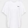 Nike Performance Damen PLUS - Sport T-shirt - White/black