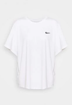 Nike Performance Damen PLUS - Sport T-shirt - White/black