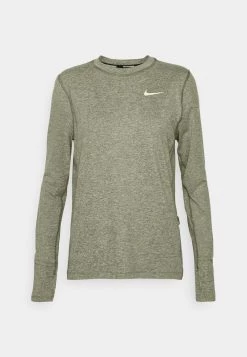 Nike Performance Damen ELEMENT CREW - Langarmshirt - Medium Olive -Angebote Nike Store ee8b5496f7514311857aafcb3639238e