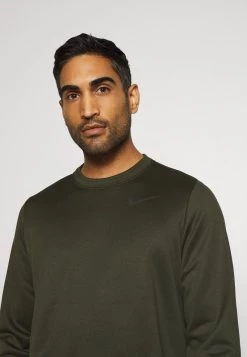 Nike Performance Herren CREW - Sweatshirt - Sequoia/black -Angebote Nike Store ee909f8bd30d4118b9426d2fc0f36e6a