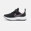 Nike Performance STAR RUNNER 3 UNISEX - Laufschuh Neutral - Black/dark Smoke Grey