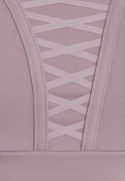 Nike Performance DRY LACING LUX - Sport T-shirt - Purple Smoke | Damen -Angebote Nike Store eeceab21e2cb4112881ad0dc42349546