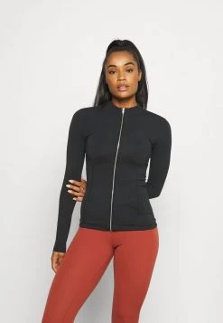 Nike Performance Damen LUXE - Trainingsjacke - Black/dark Smoke Grey