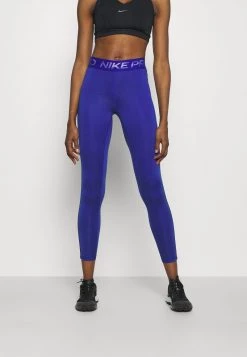Nike Performance Tights - Deep Royal Blue/particle Grey | Damen