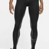 Nike Performance Herren Tights - Black/white/white