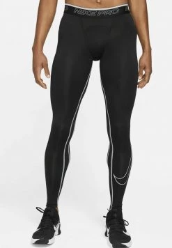 Nike Performance Herren Tights - Black/white/white