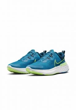 Nike Performance REACT MILER - Laufschuh Neutral - Imperial Blue/court Blue/white/lime Glow | Herren -Angebote Nike Store ef5c62e6b9034bfe8b0a3c6bdbf771e8