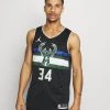 Nike Performance Herren NBA MILWAUKEE BUCKS GIANNIS ANTETOKOUNMPO SWINGMAN - Vereinsmannschaften - Black