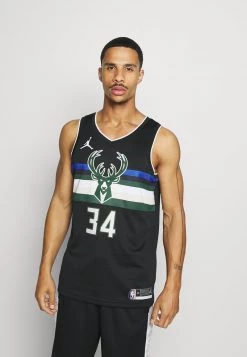 Nike Performance Herren NBA MILWAUKEE BUCKS GIANNIS ANTETOKOUNMPO SWINGMAN - Vereinsmannschaften - Black