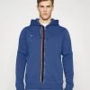 Nike Performance Herren FC TRIBUNA HOODIE - Sweatjacke - Mystic Navy/habanero Red/white