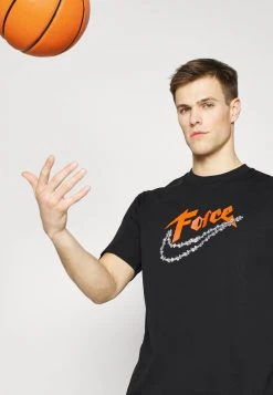 Nike Performance Herren FORCE TEE - T-Shirt Print - Black -Angebote Nike Store efa2563091b2412d8db3fb6cc9e26c5b