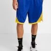 Nike Performance Herren NBA GOLDEN STATE WARRIORS SWINGMAN SHORT - Kurze Sporthose - Rush Blue/white/amarillo