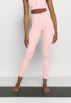 Nike Performance Damen THE YOGA - Tights - Pink Glaze/rust Pink
