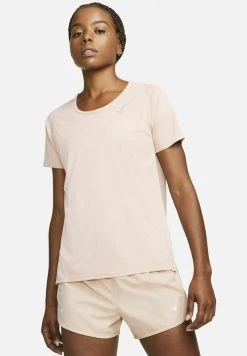 Nike Performance Damen RACE - Sport T-shirt - Pink Oxford
