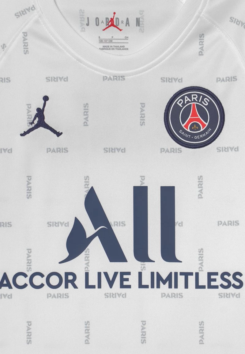 Nike Performance PARIS ST GERMAIN UNISEX - Vereinsmannschaften - White/wolf Grey/midnight Navy 3 Nike Performance PARIS ST GERMAIN UNISEX - Vereinsmannschaften - White/wolf Grey/midnight Navy – Bild 3