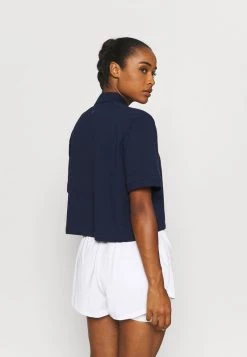 Nike Performance Damen THE 2.0 HERITAGE - Poloshirt - Obsidian/brilliant Orange -Angebote Nike Store f1339c04ee2448188974846b30518180